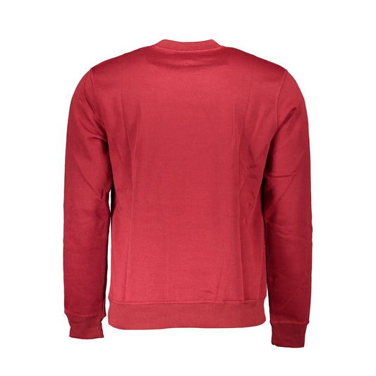 Gianmarco Venturi Red Cotton Sweatshirt