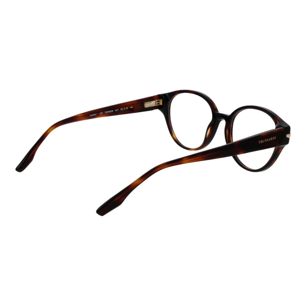 Trussardi Brown Women Glasses Frame