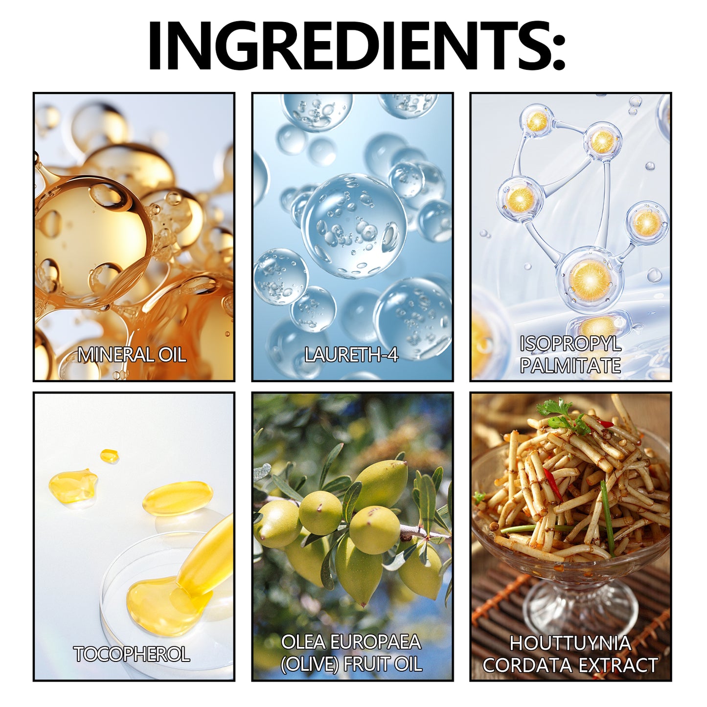 Aceite limpiador para el control de poros, limpia el maquillaje, cuida la piel, limpia los poros.