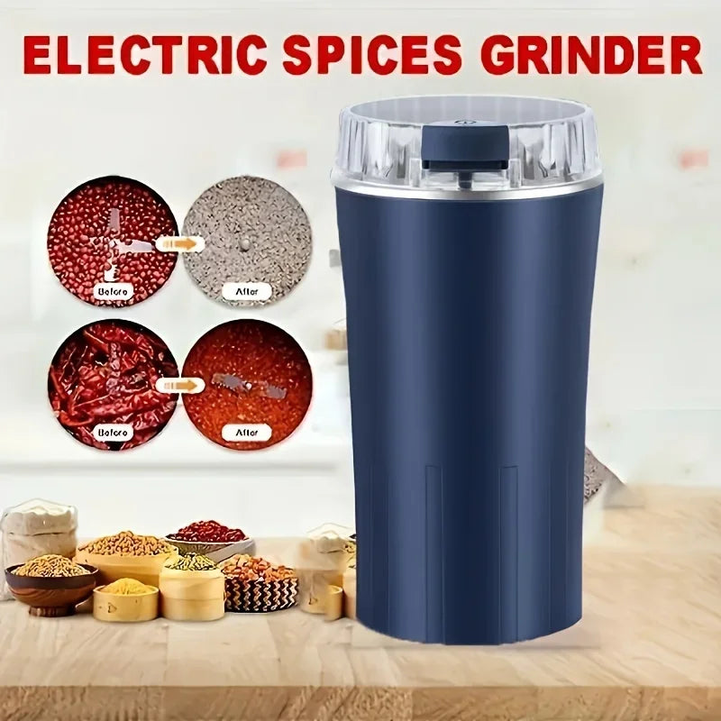 Molinillo de café eléctrico multifuncional con control de una sola pulsación, procesador de alimentos, licuadora para espresso, frutos secos.