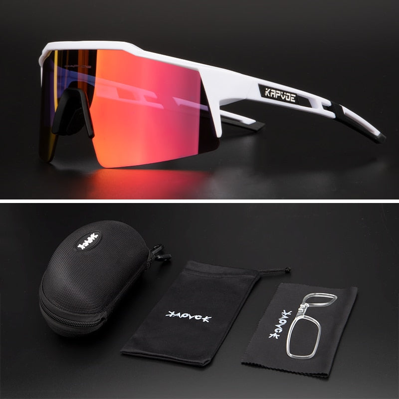 Gafas de ciclismo UV400, UNISEX, montaña, correr, pescar, deportes, polarizadas