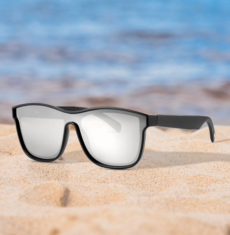 Nuevas gafas KY03 semiabiertas con Bluetooth, llamadas de música, control de voz, gafas de sol deportivas, gafas inteligentes