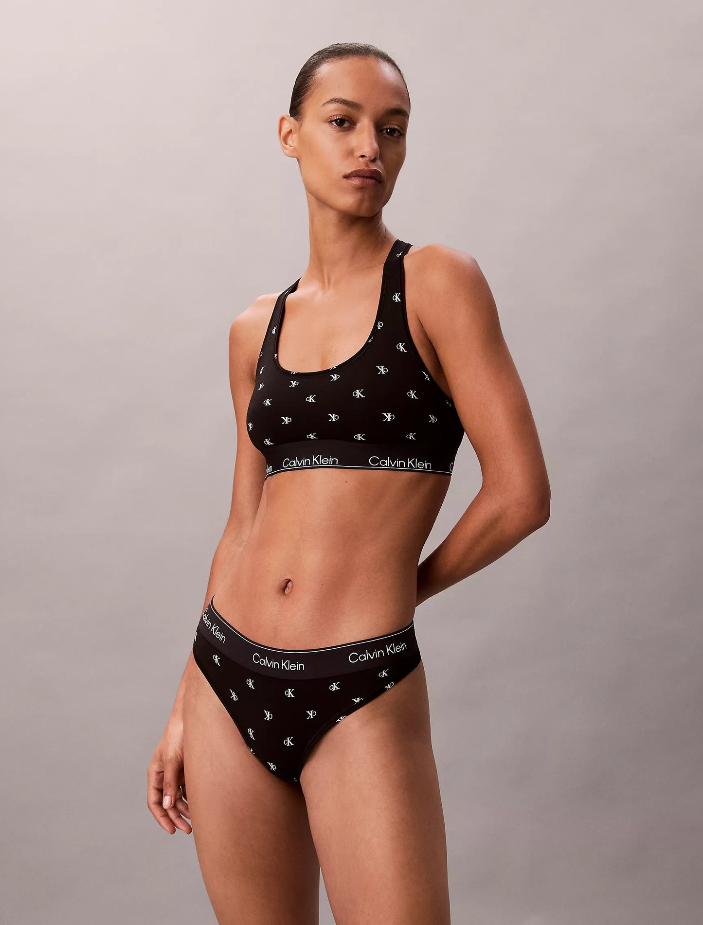 CKlein Icon Cotton Modal Unlined Bralette - Sujetador
