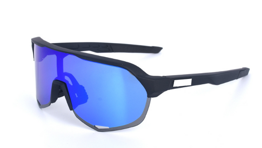 Gafas de sol polarizadas con protección UV400 para hombre, colección Origins, en blanco y negro mate.