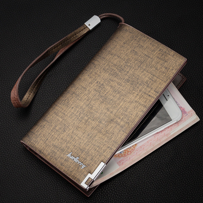 Billetera larga Baellerry multifuncional con cremallera