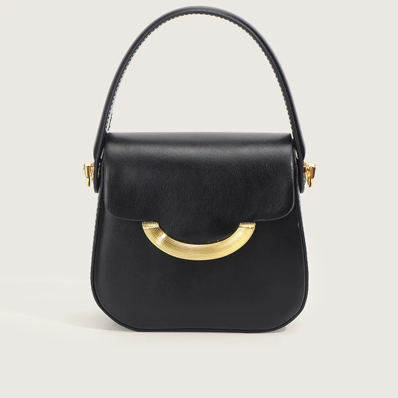 Bolso pequeño cuadrado para mujer, versátil mini bolso cruzado con cadena