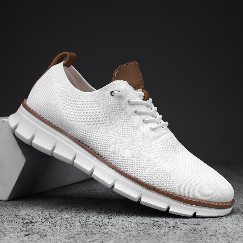 Zapatos casuales para hombre, antideslizantes, transpirables, con amortiguación