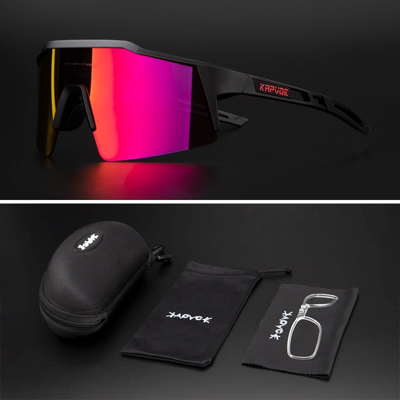 Gafas de ciclismo UV400, UNISEX, montaña, correr, pescar, deportes, polarizadas