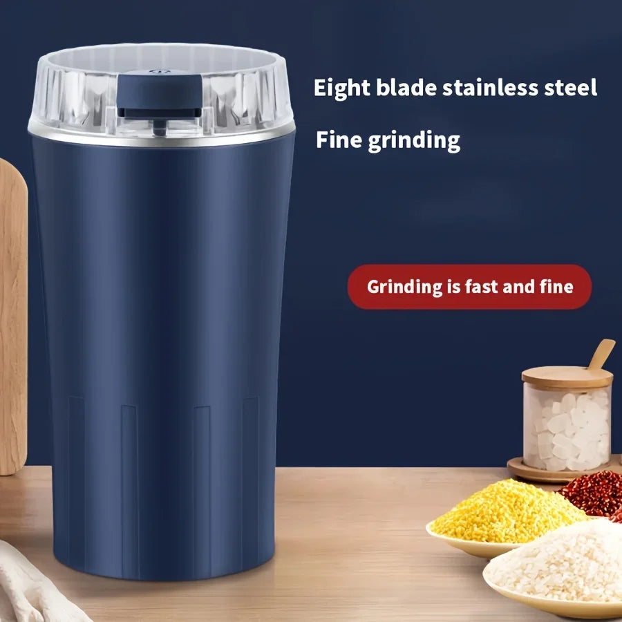 Molinillo de café eléctrico multifuncional con control de una sola pulsación, procesador de alimentos, licuadora para espresso, frutos secos.