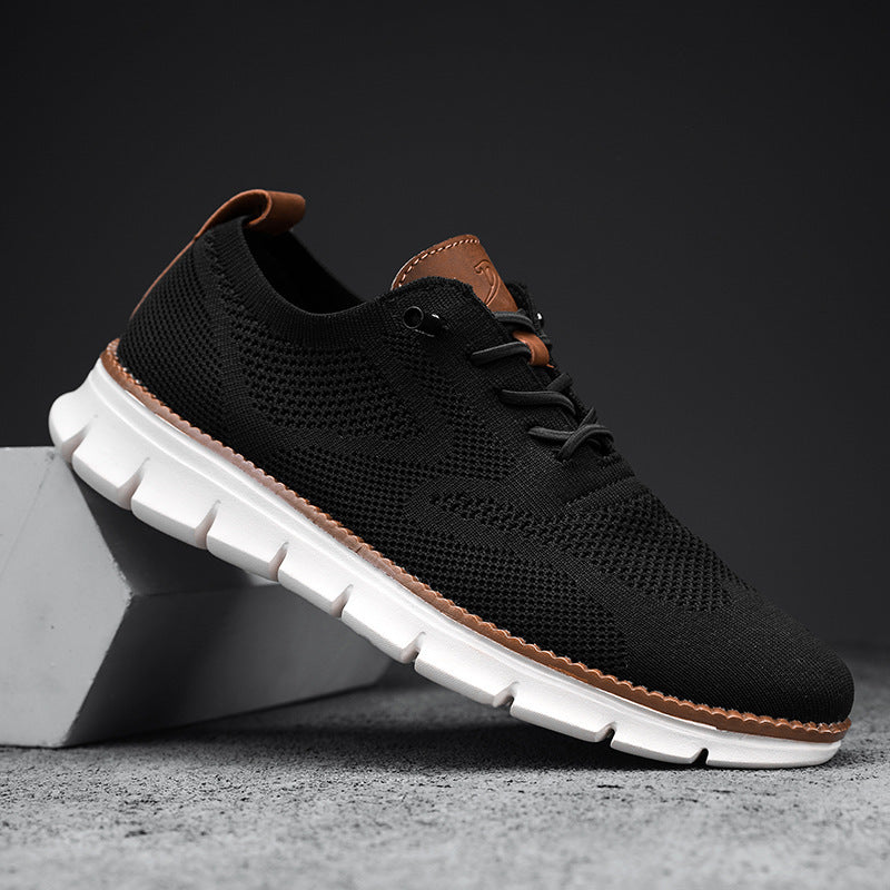 Zapatos casuales para hombre, antideslizantes, transpirables, con amortiguación