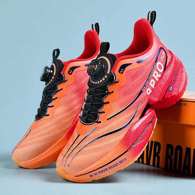 Zapatillas deportivas con placa de carbono, ligeras y transpirables para mujer