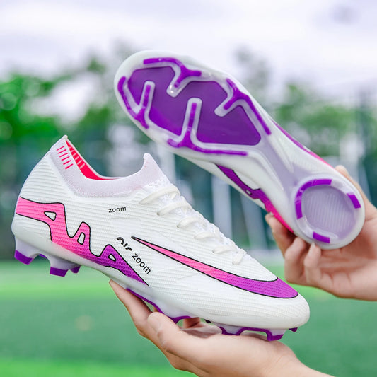 Botas de fútbol profesionales para hombre y mujer, edición 2025, para jóvenes y adultos, clavos largos