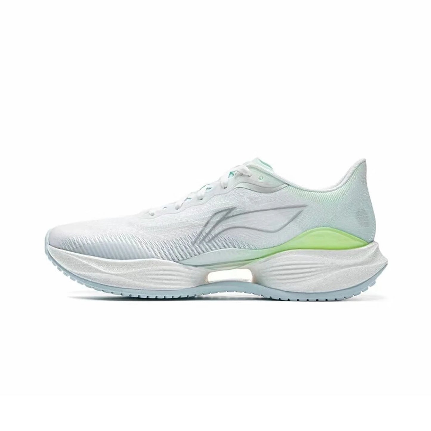 Zapatillas de running ligeras Li-Ning SUPER LIGHT 22 para hombre con amortiguación TEMPO BOUNSE y forro de fibra BOOM, antideslizantes