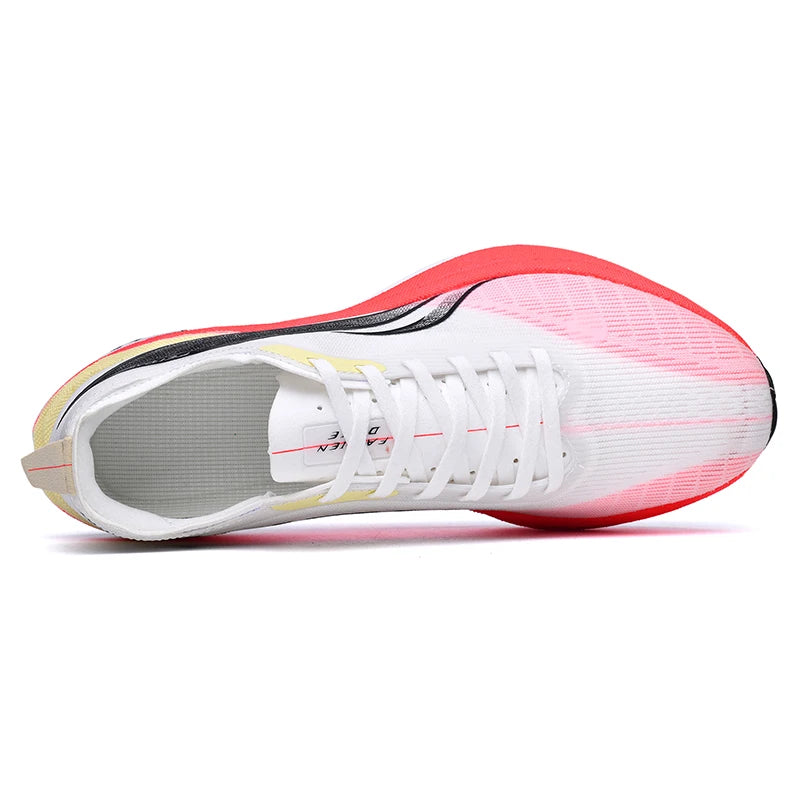 HOMBRE - zapatillas de running, informales, transpirables, con superficie de malla y placa de carbono, suela de goma