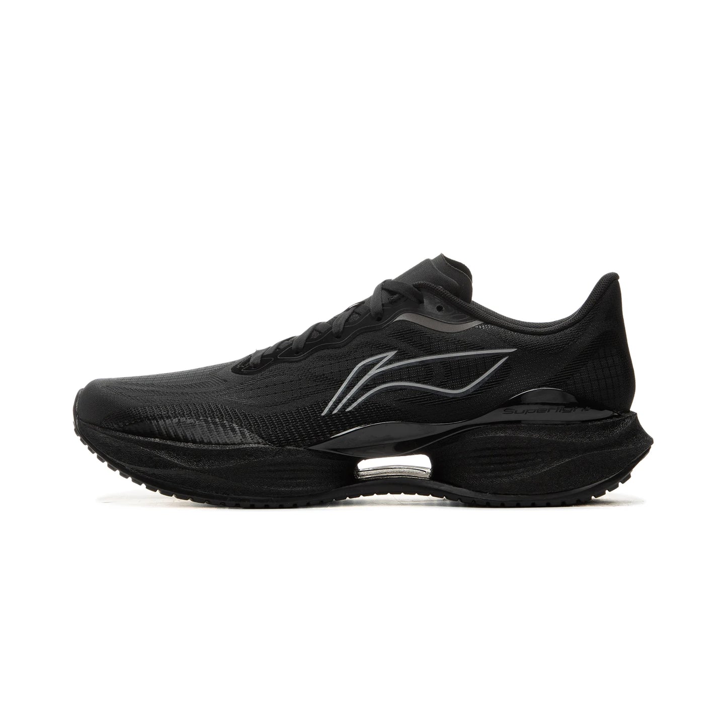Zapatillas de running ligeras Li-Ning SUPER LIGHT 22 para hombre con amortiguación TEMPO BOUNSE y forro de fibra BOOM, antideslizantes