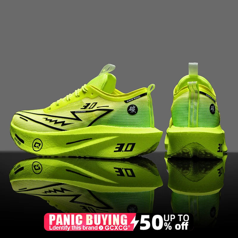 Zapatillas tabla de carbono UNISEX, transpirables, ligeros, cómodas y antideslizantes