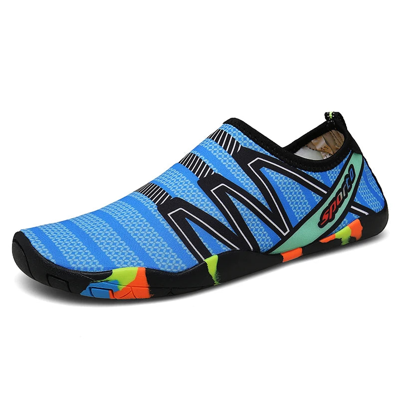 Zapatos acuáticos de secado rápido para playa, unisex, para natación, surf, descalzos, contra corriente, ligeros, para verano