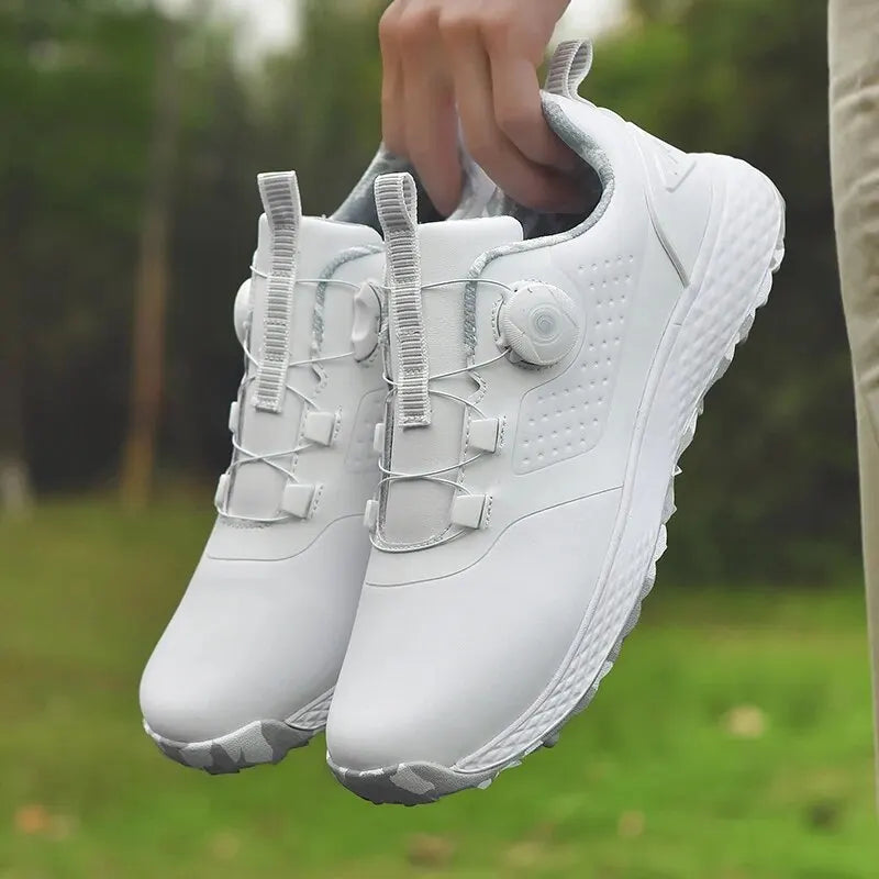 Zapatillas de golf UNISEX, impermeables, modernas, informales, para exteriores, cómodas