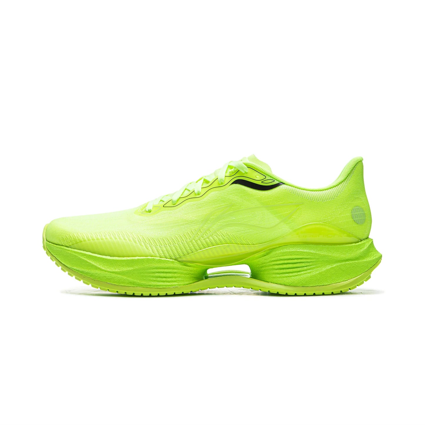 Zapatillas de running ligeras Li-Ning SUPER LIGHT 22 para hombre con amortiguación TEMPO BOUNSE y forro de fibra BOOM, antideslizantes