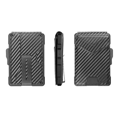 Cartera con estilo auténtico, para tarjetas de crédito, de presentación y de identificación.