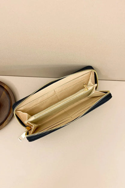 Cartera multicapa de cuero PU (poliuretano)