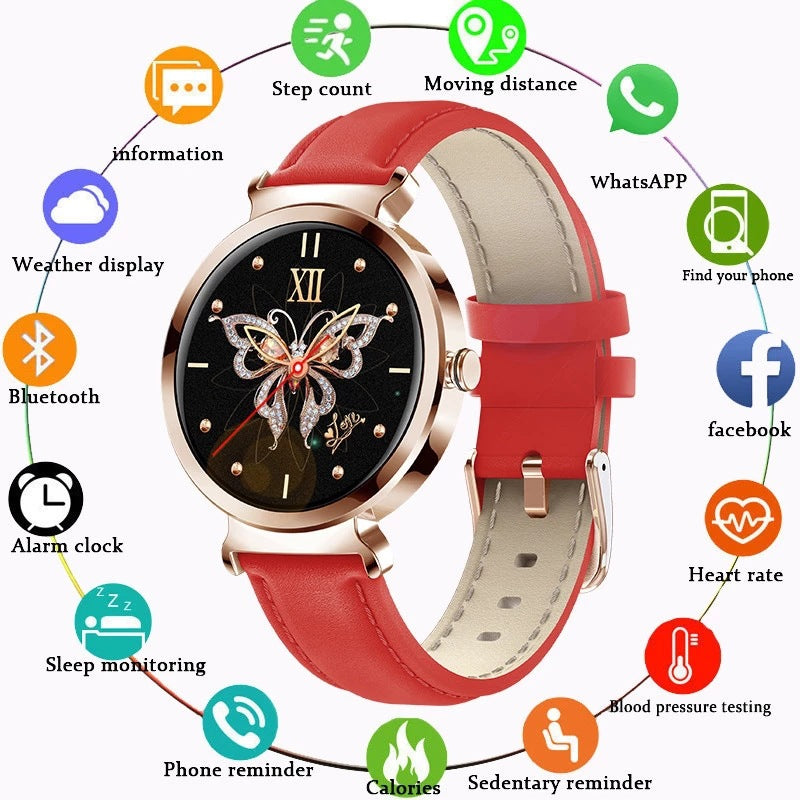 LIGE/BANGWEI Nuevo reloj inteligente para mujer Reloj de pulsera multifuncional
