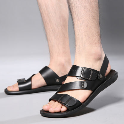 Large size sandals for men beach shoes