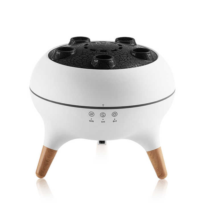 Humidificador de aire eléctrico con luz nocturna y control remoto para aromaterapia