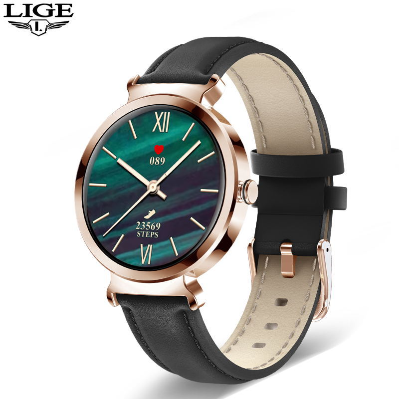 LIGE/BANGWEI Nuevo reloj inteligente para mujer Reloj de pulsera multifuncional