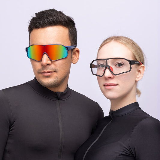 Gafas de ciclismo UNISEX, antirreflejos, ligeras, para senderismo, con protección UV400