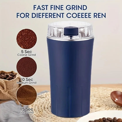 Molinillo de café eléctrico multifuncional con control de una sola pulsación, procesador de alimentos, licuadora para espresso, frutos secos.