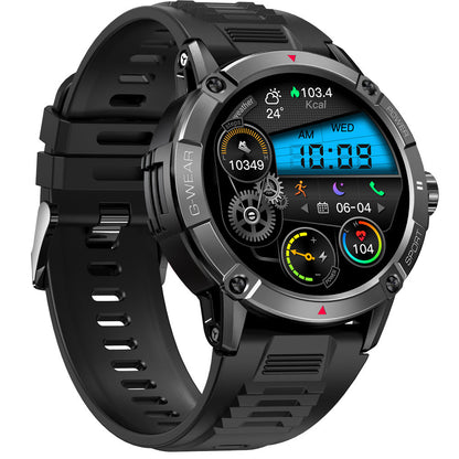 Reloj inteligente NX8 con pantalla de 1,52 pulgadas, enlace con un solo clic, llamada Bluetooth, detección de frecuencia cardíaca, IP68 resistente al
