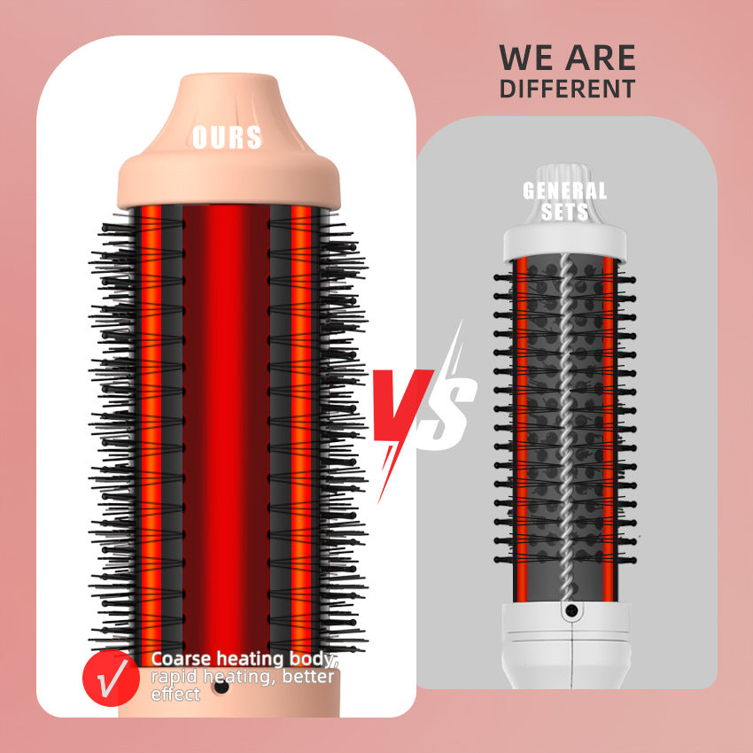 Rizador de pelo infrarrojo, plancha multifuncional, peine para cabello liso 2 en 1