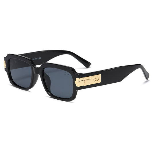 Gafas de sol cuadradas de montura pequeña de moda estilo cyberpunk