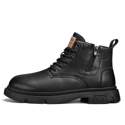 Men British style short boots