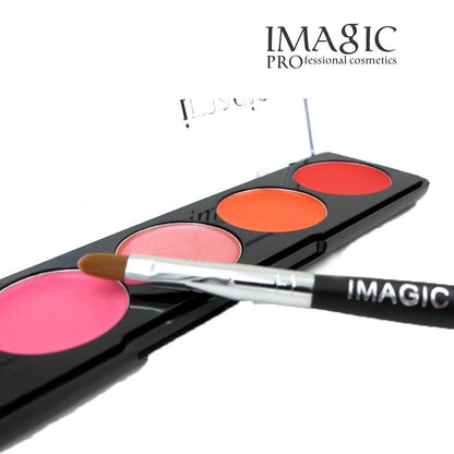 Paleta de labiales IMAGIC, maquillaje de belleza natural duradero, pigmento, conjunto cosmético, resistente al agua
