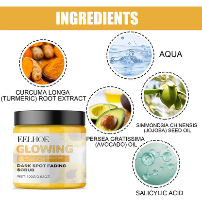 Set de cuidado de la piel con cúrcuma, limpiador hidratante y refrescante, control de grasa, líneas sutiles, set de limpieza nutritivo