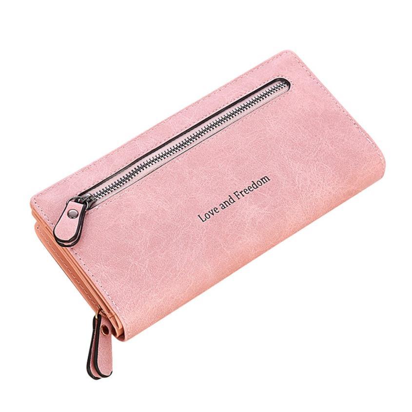Cartera de mujer, alta calidad, monederos de moda,