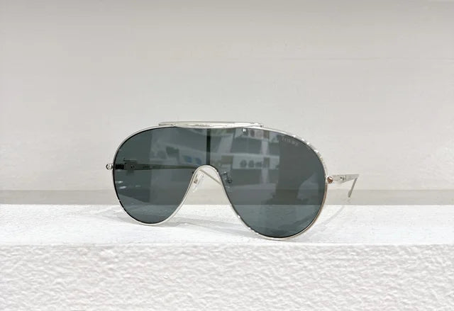 Gafas de sol y antiviento de metal