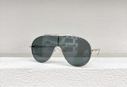 Gafas de sol y antiviento de metal