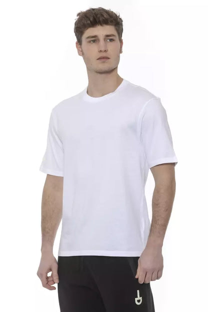 Tond White Cotton Men's Oversized T-Shirt