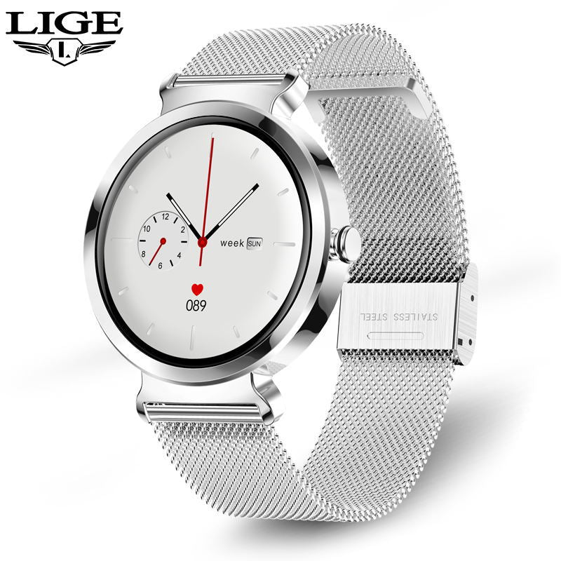 LIGE/BANGWEI Nuevo reloj inteligente para mujer Reloj de pulsera multifuncional