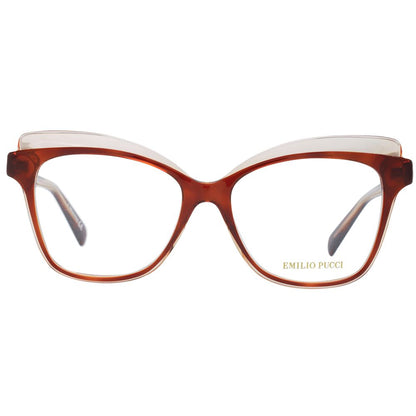 Emilio Pucci Brown Women Glasses Frame