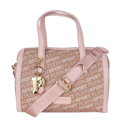 Plein Sport Pink Polyamide Women Crossbody Bag