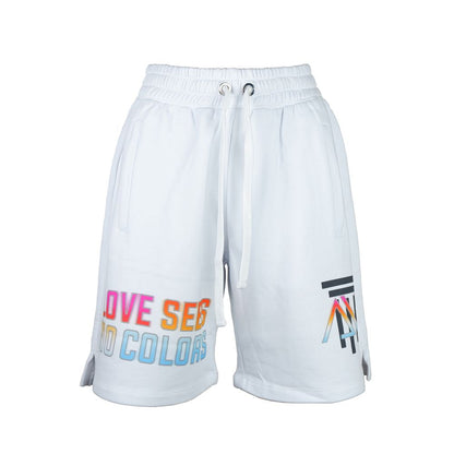 Diego Venturino White Cotton Women Shorts