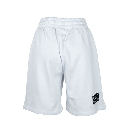 Diego Venturino White Cotton Women Shorts