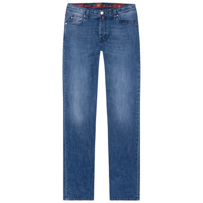 Tramarossa Blue Cotton Men Jeans