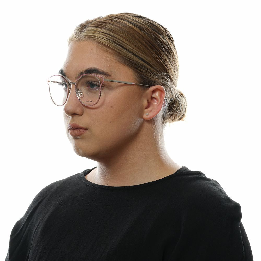 Police Pink Women Glasses Frame