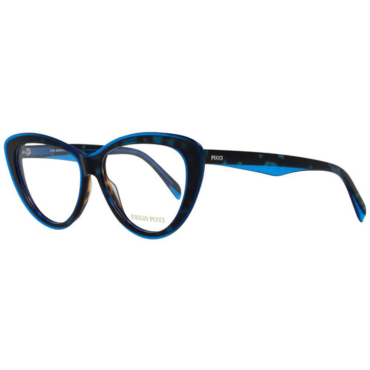 Emilio Pucci Blue Women Glasses Frame