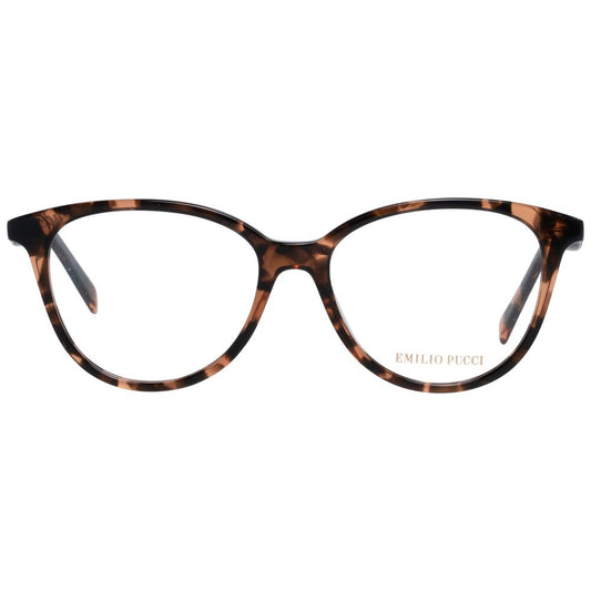 Emilio Pucci Brown Women Glasses Frame